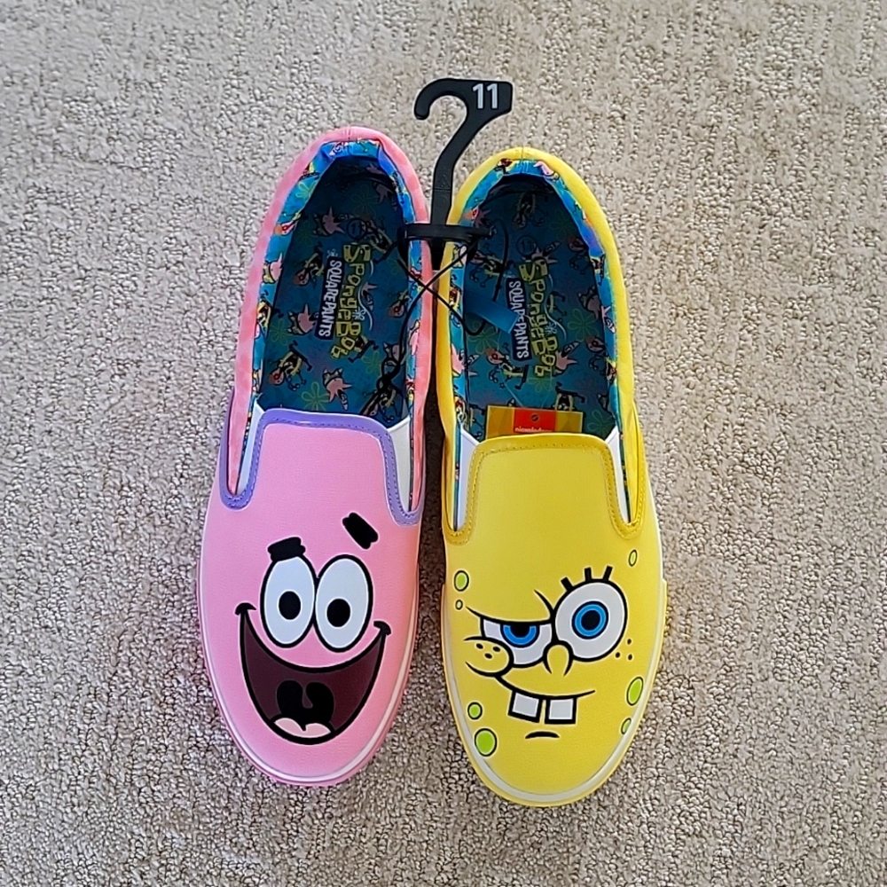 Spongbob and Patrick Loafers - Unisex